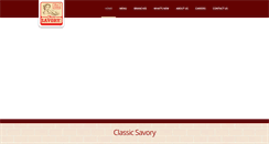 Desktop Screenshot of classicsavory.com