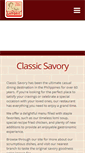 Mobile Screenshot of classicsavory.com